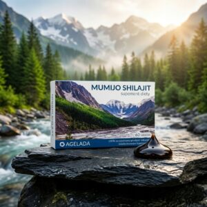MUMIO SHILAJIT  Agelada - 60 Naturalnych tabletek